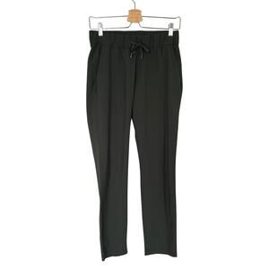 Lululemon On the Fly Pant Woven Jogger Pants Evergreen Women's Size 4 Pockets